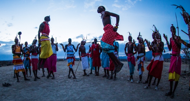 Samburu tribal dance
