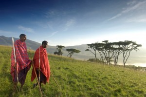 Masai at Ngorongoro Crater, Tanzania the hunt