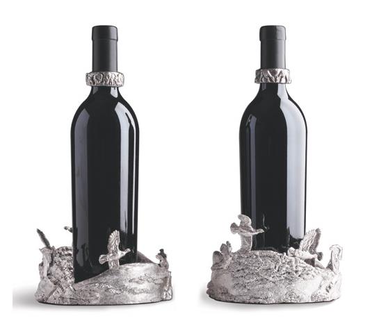 Grouse Silver Wine Coasters