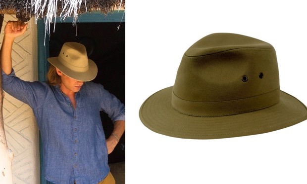 Hickman and Bousfield - Stiff Canvas Safari Hat