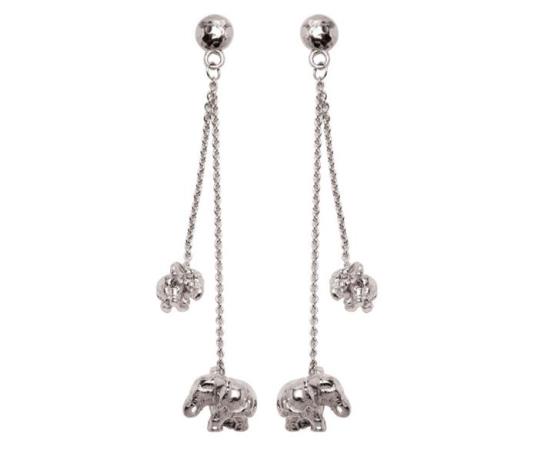 Zozo Silver Dangle Earrings