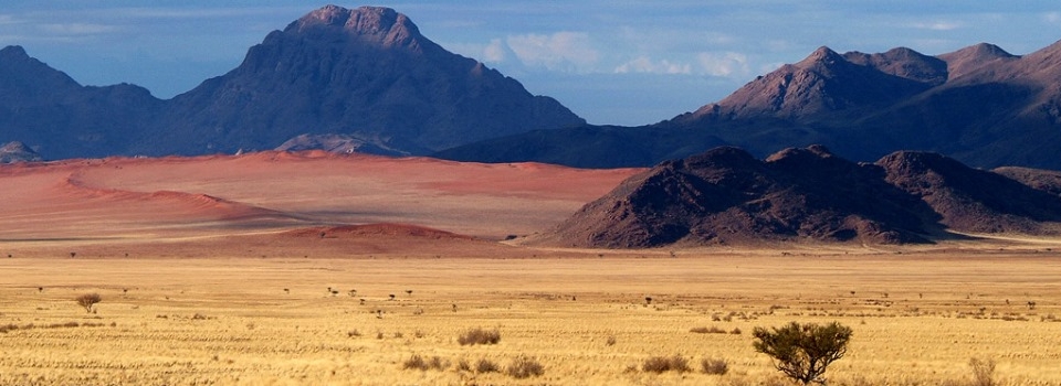 Namibia desert scenery. Image credit Wolwedans