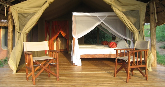 Mihingo Lodge Tent, Uganda safari