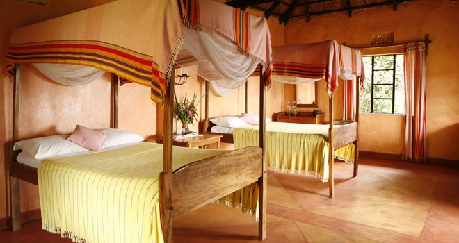 Ndali Lodge Bedroom Uganda safari