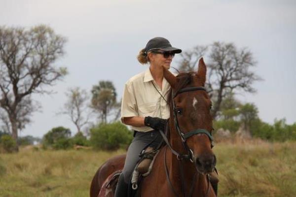 Barney Bestelink riding safari guide Okavango Horse Safaris