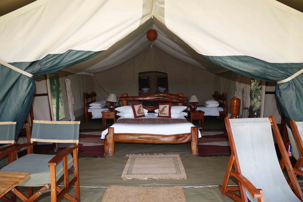 Family quad tent, Kicheche Mara, Masai Mara
