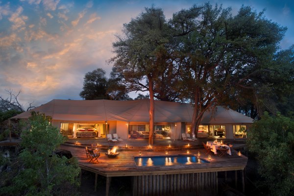 Botswana Zarafa Dhow suites Great Plains Okavango Delta