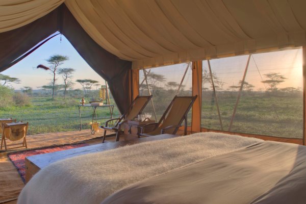 Serengeti-Under-Canvas-Ensuite-Tent-Dawn-Serengeti-Tanzania