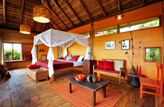 Accommodation at Kyambura Gorge Lodge