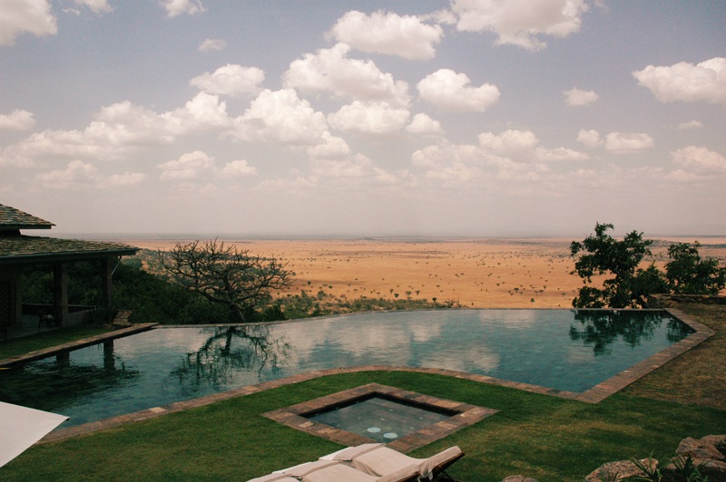 Singita Sasakwa Lodge plunge pool, Serengeti, Tanzania