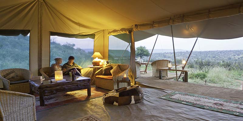 Lounge view Laikipia Wilderness Laikipia Kenya