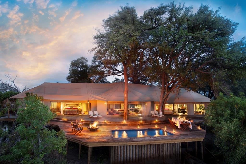 safari house Zarafa Dhow Suites, Chobe Linyanti, Botswana