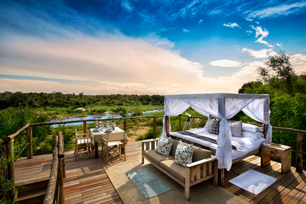 Romantic treehouse honeymoon at Lion Sands South Africa