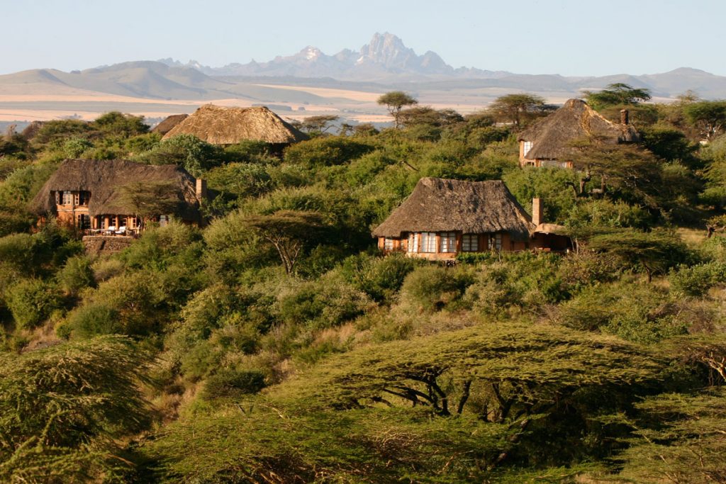 Lewa Wilderness, set in the shadows of Mount Kenya