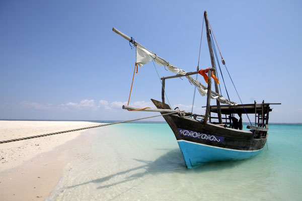 Ibo Island Dhow sailing boat, Mozambique