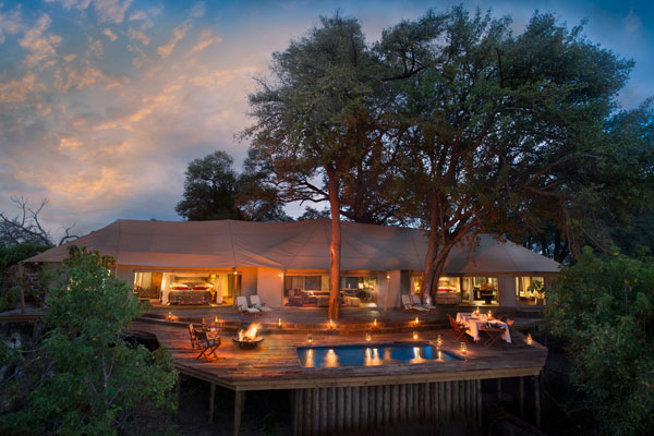 Zarafa Dhow Suites, Okavango Delta, Botswana