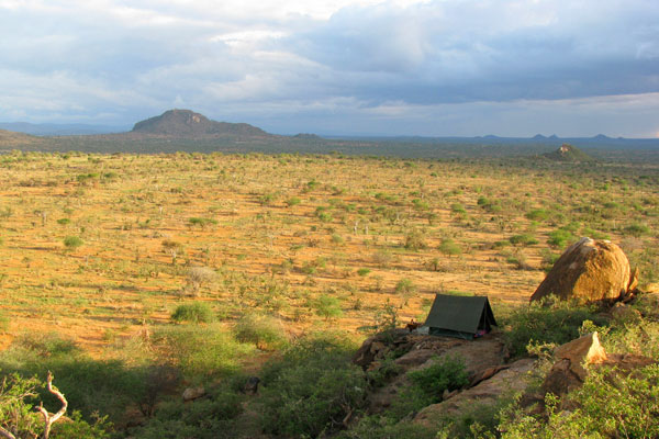 The wilderness awaits. Karisia walking safari, Laikipia, Kenya