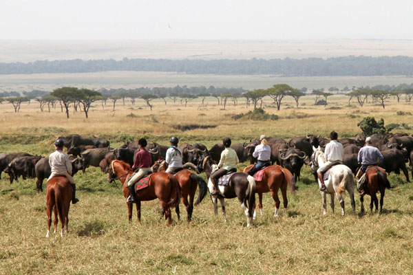 Riding in the Masai Mara, Offbeat Safaris