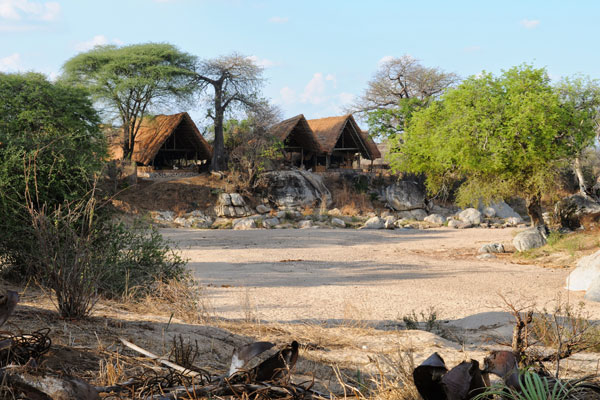 Tanzania family safari tent at Mwagusi