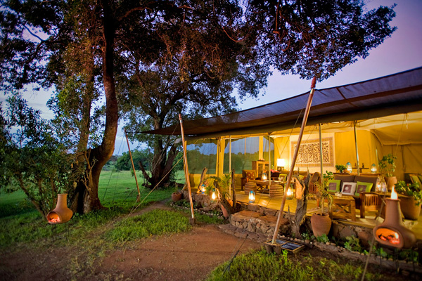 Lounge at Kicheche Mara Camp, Mara Conservancies