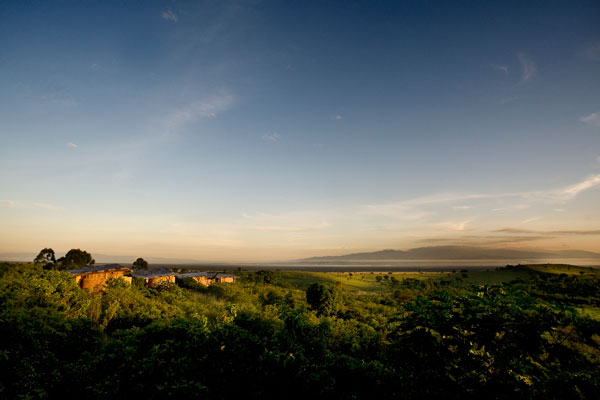 Panoramic views of Kyambura, Uganda