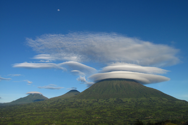 'Mountains of the Moon', in the Rwenzori mountain range on the Uganda - Rwanda border