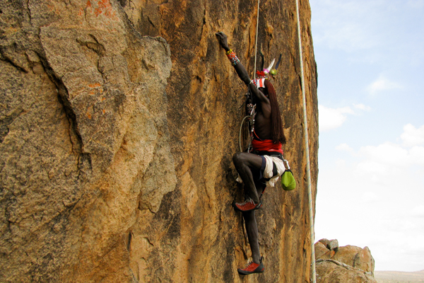 Rock climbing with Karisia Safaris, Laikipia, Kenya
