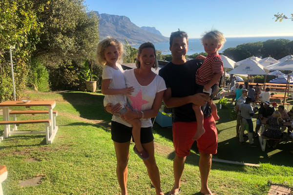 Great weather in February at Camps Bay - Pile Family holiday