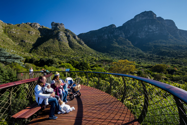 Fun for all the family at Kirstenbosch Botanical Gardents, credit Adam Harrower