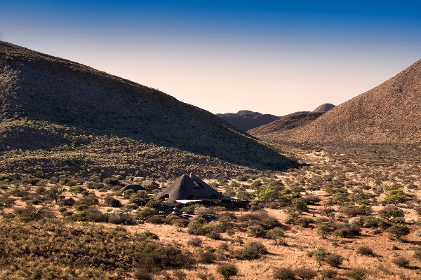 Tswalu Tarkuni sitting in its remote valley