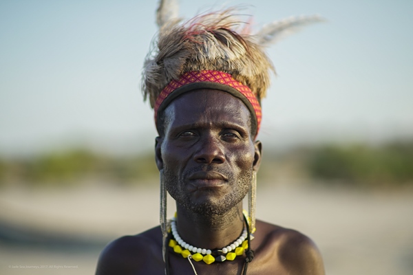 Cultural encounters at Lake Turkana. Lobolo Camp
