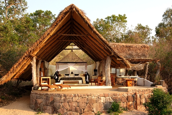 Lovely Kiba Point, a great base from which to explore Tanzania's magnificent Selous National Park.