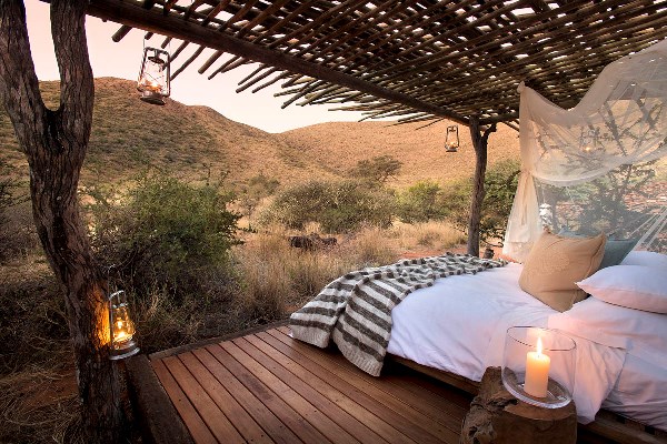 Tswalu Tarkuni, a perfect spot to enjoy a night under the Kalahari stars.